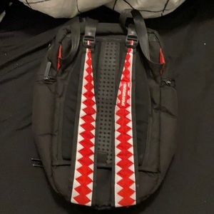 spray ground authentic limited edition bookbag